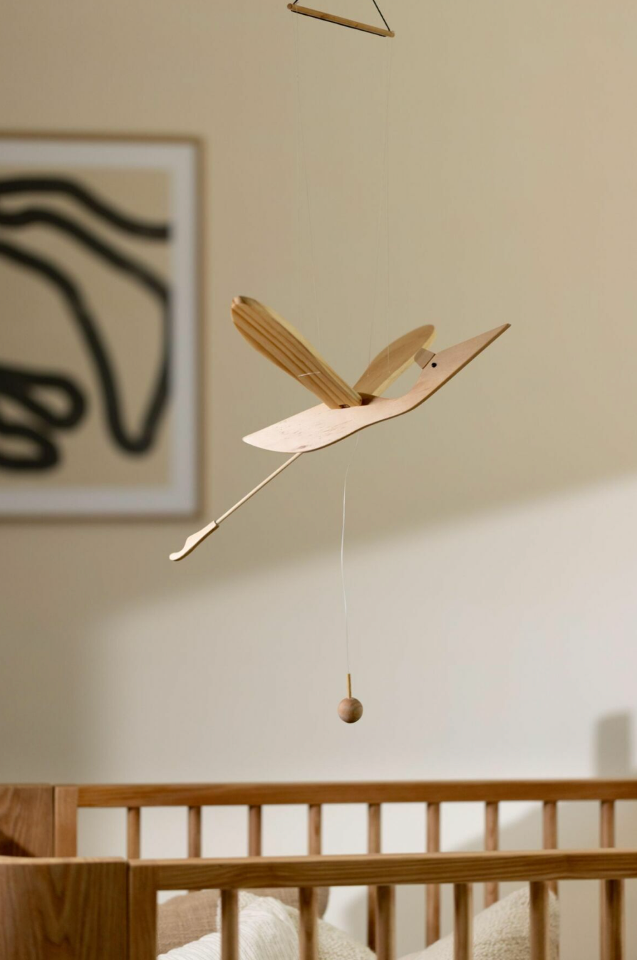 Houten Mobiel Mini Bird Naturel - Quax