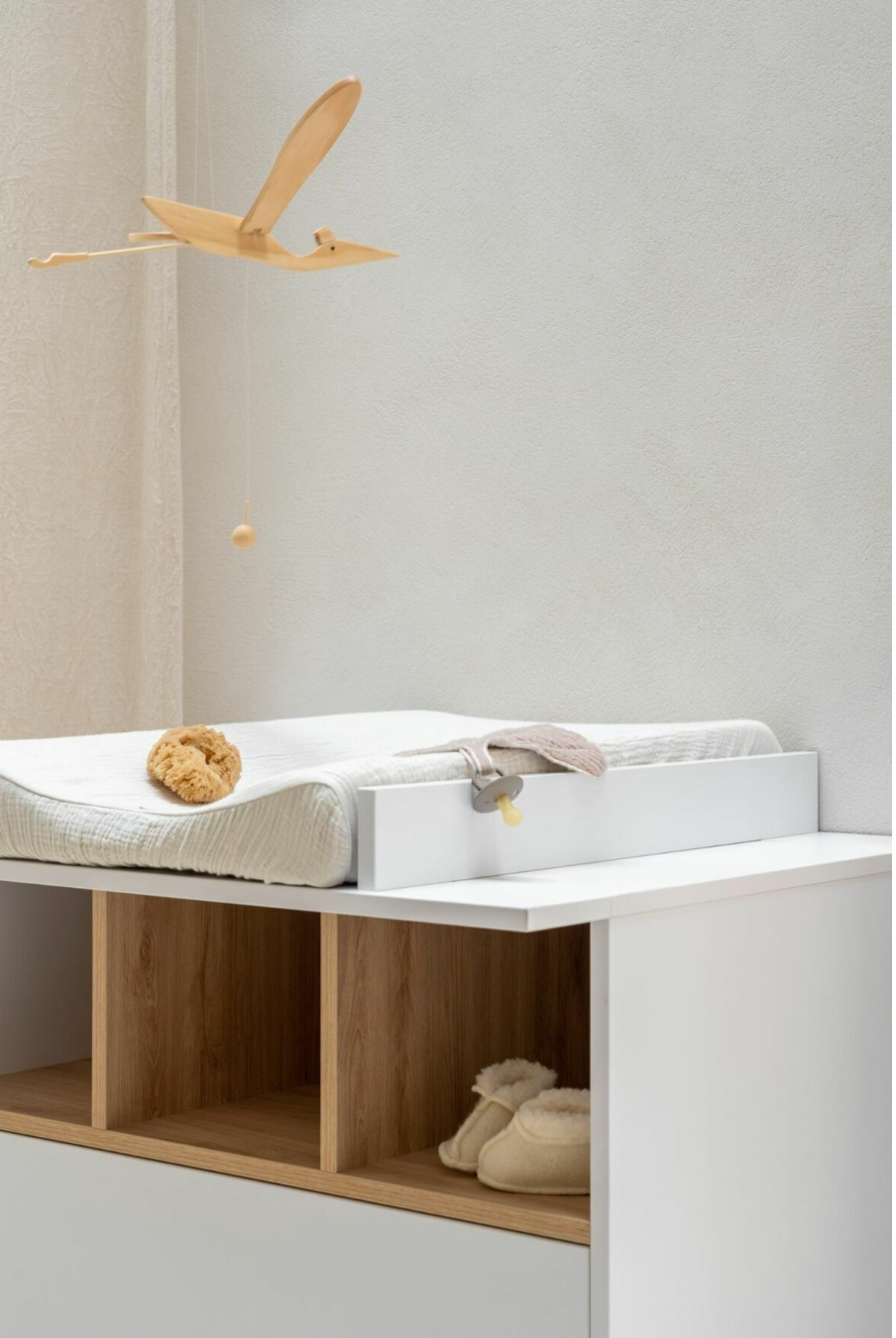 Houten Mobiel Mini Bird Naturel - Quax