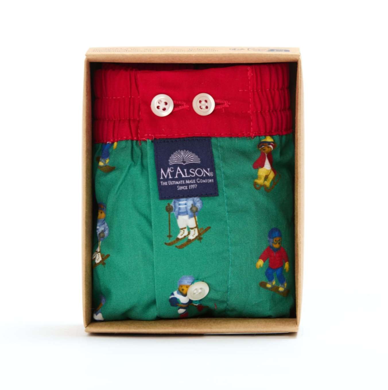 Mc Alson M5443 large of XL - beertjes groen