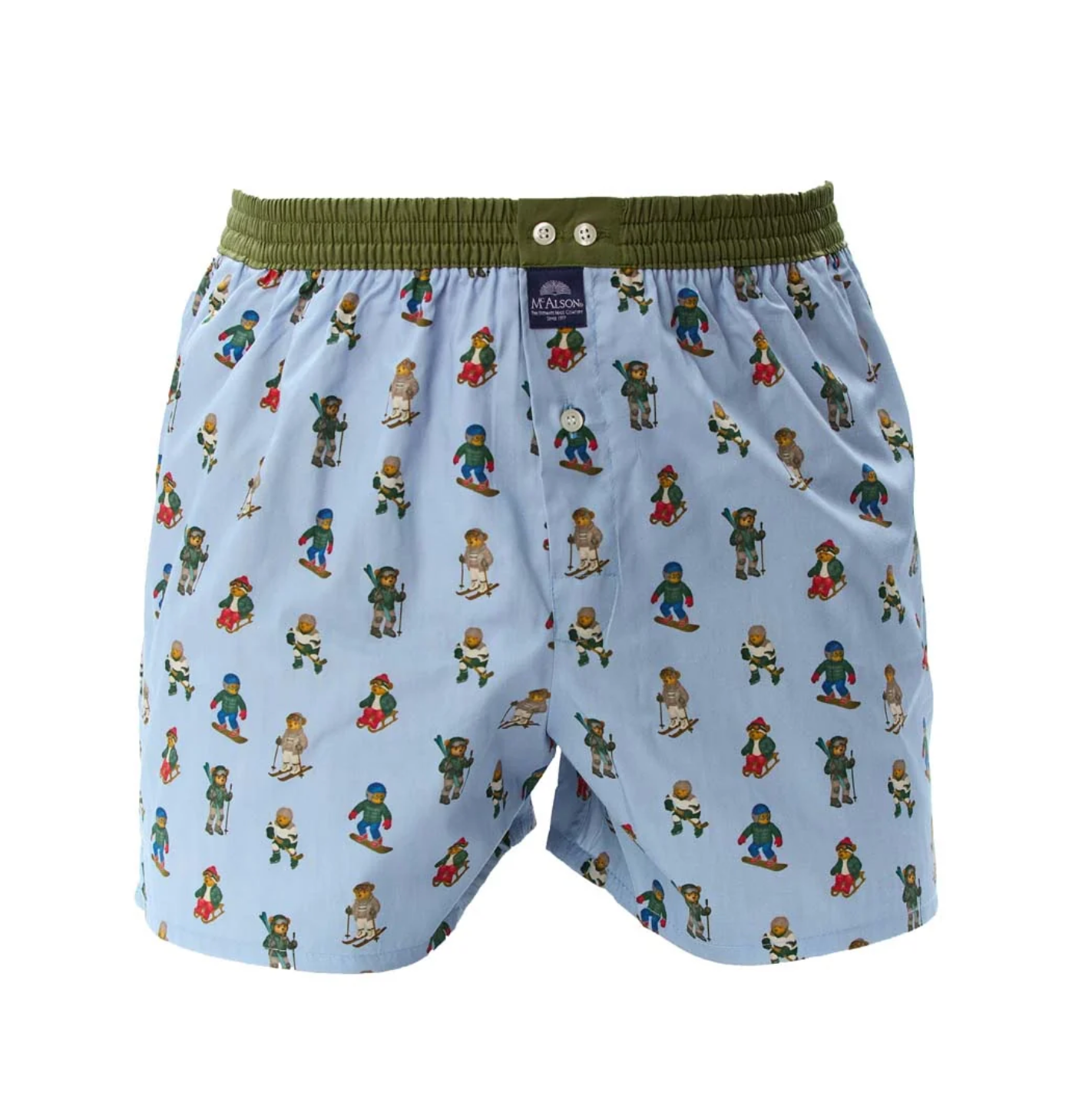 Mc Alson M5444 large of XL - beertjes lichtblauw