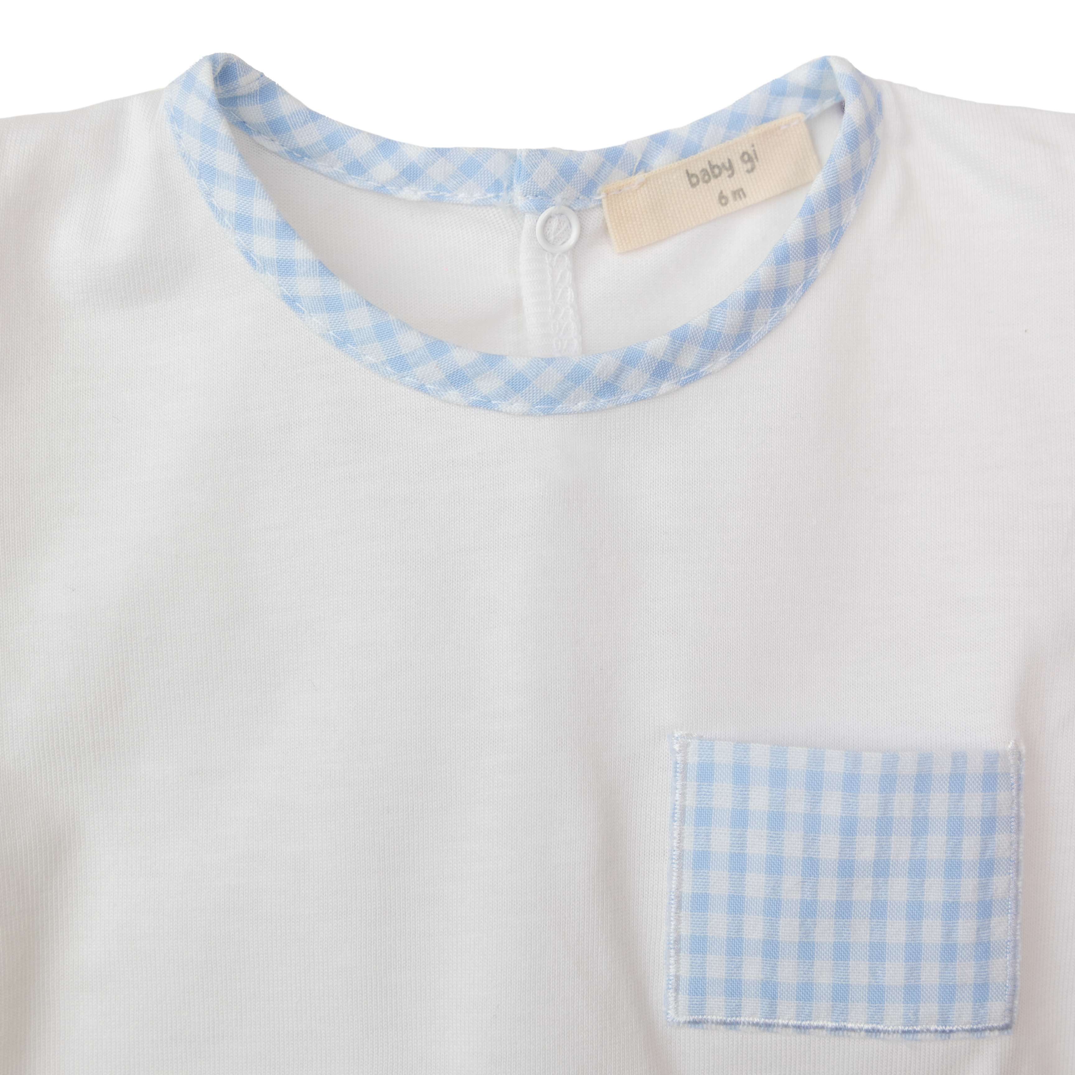 Body vichy blauw - Baby Gi