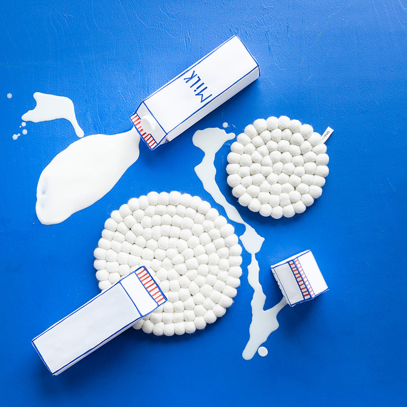 Potonderzetter rond D17cm Snow White - Aveva