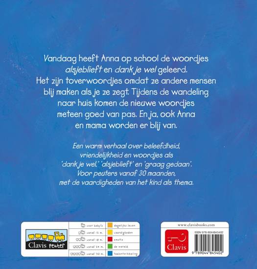 Boekje - Anna zegt dankjewel