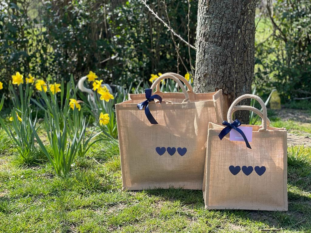 Jute Shopping tas - S/M/L