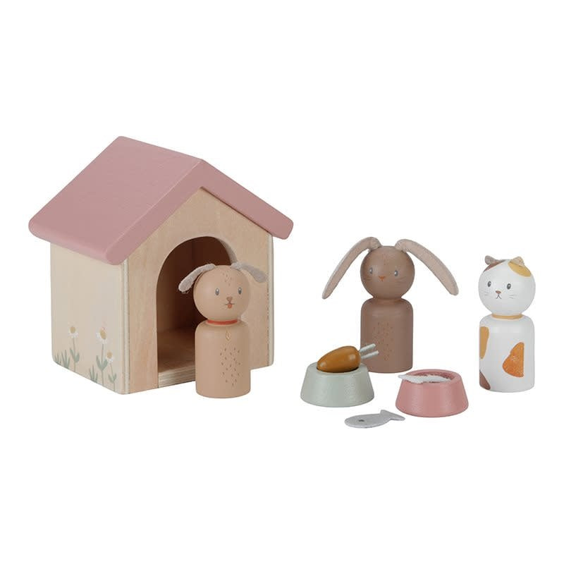Poppenhuis Aanvulset - Huisdieren - Little Dutch