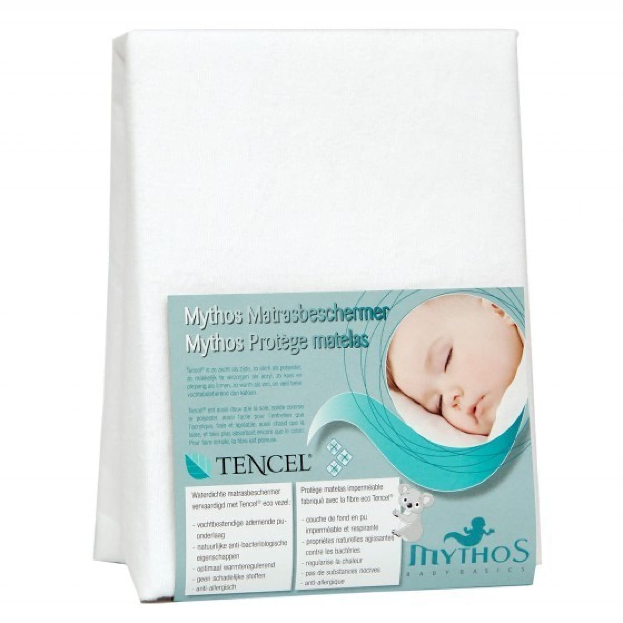 Hoeslaken Tencel park 75x95 Wit Mythos