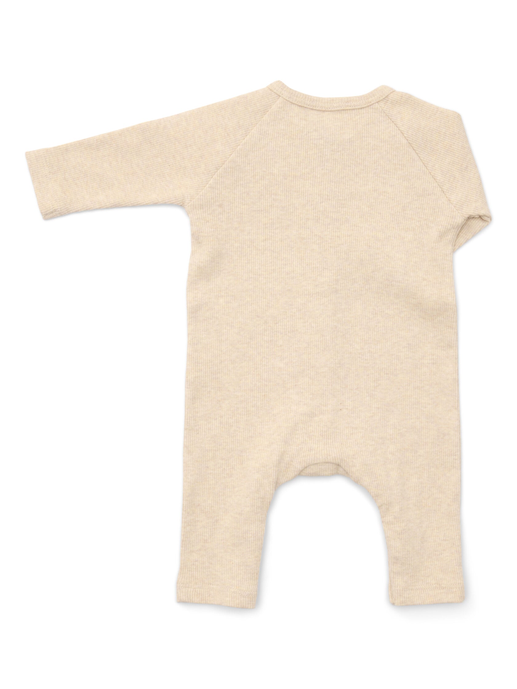 Ollie Babypakje 2x2 rib camel - Poetree Kids