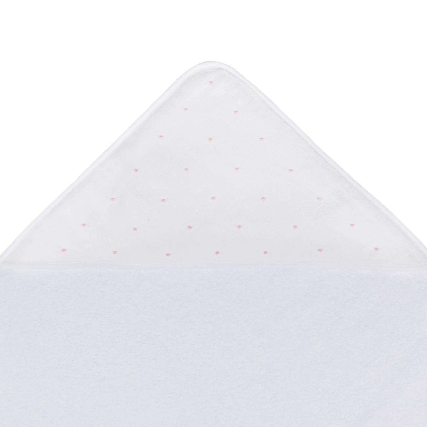 Badcape dots roze/blauw