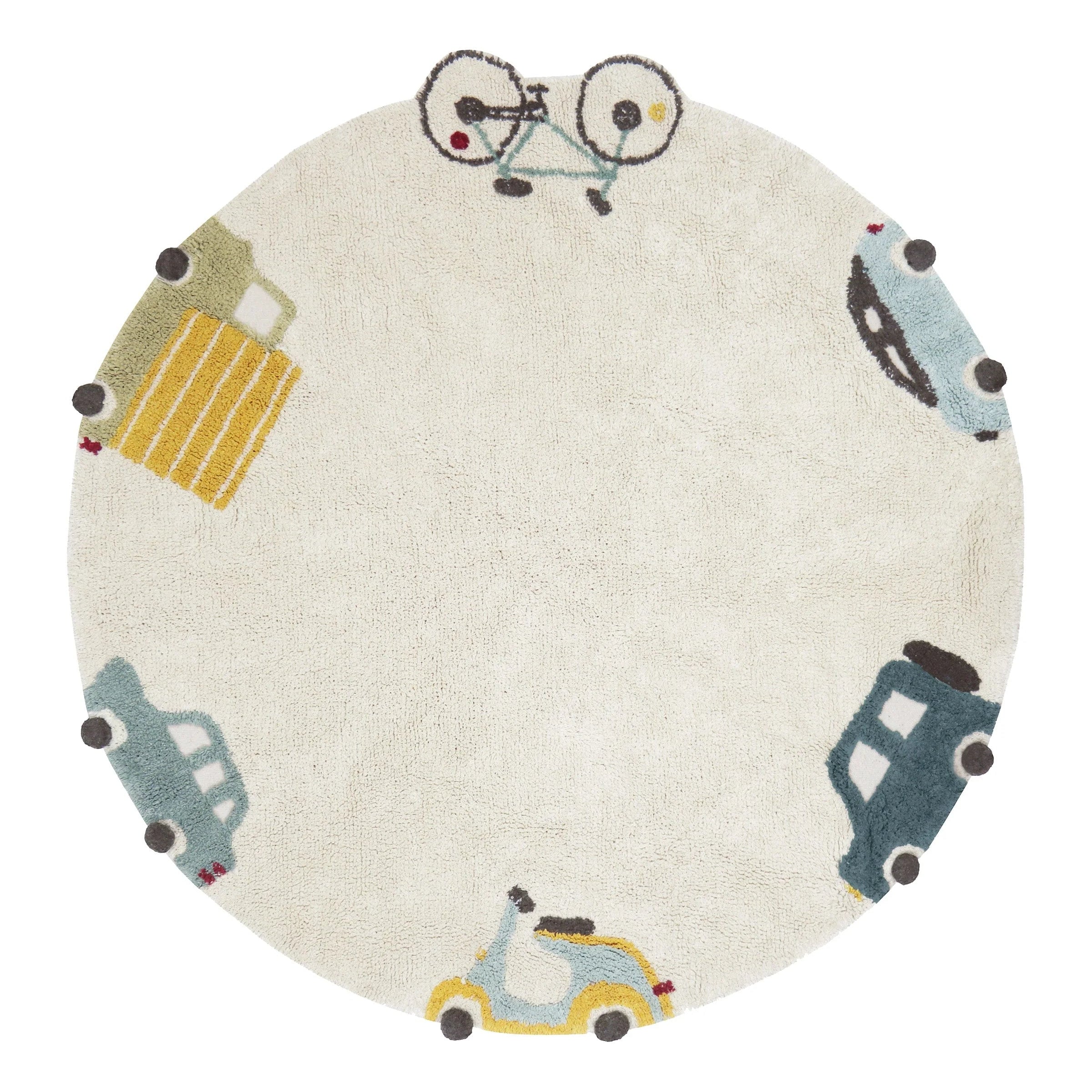 Tapijt Wheels 140cm - Lorena Canals