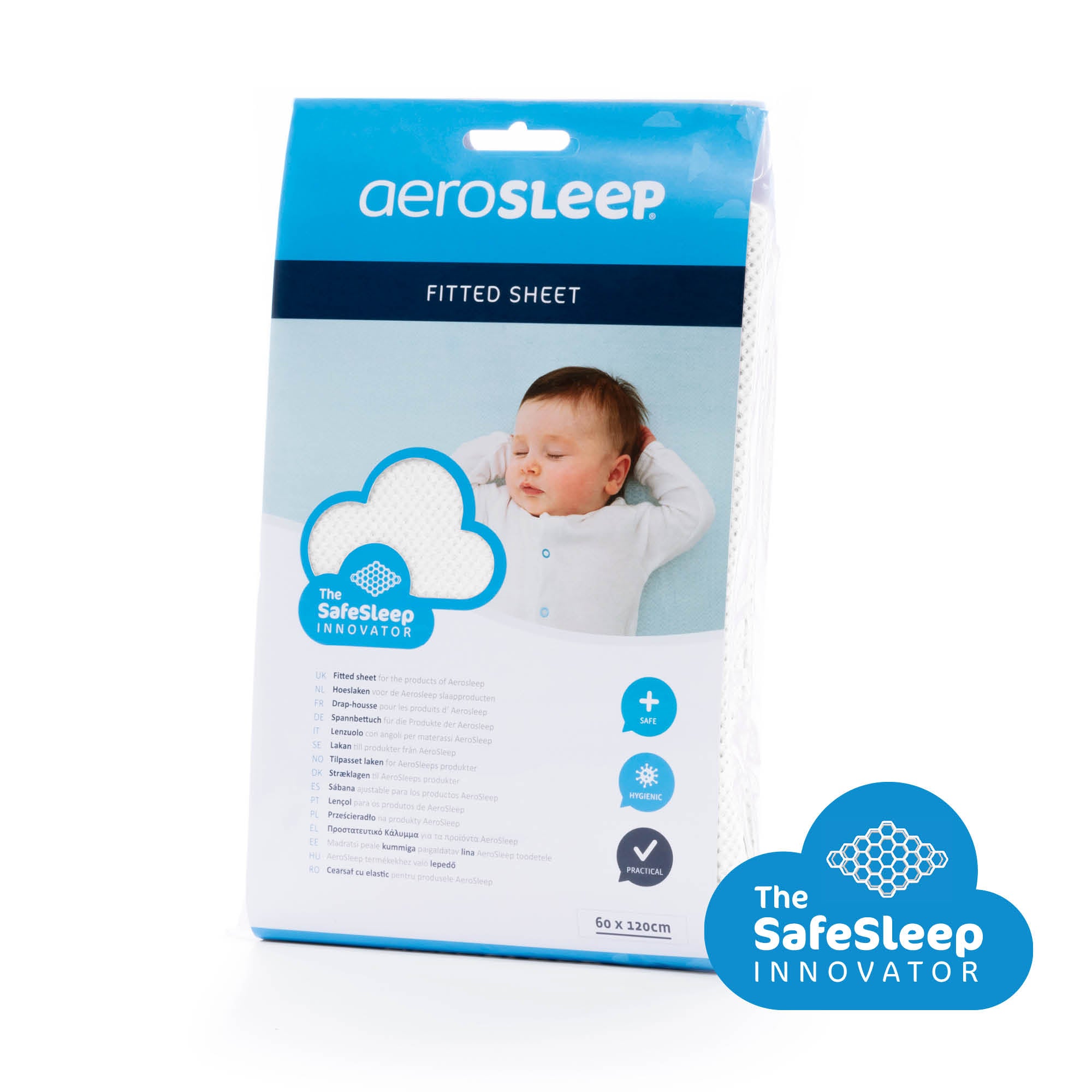Hoeslaken Aerosleep bed - 70 x 140cm