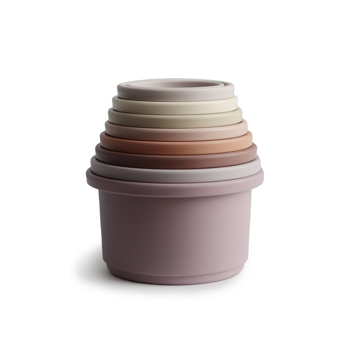 Stapeltoren Mushie - pastel/white/retro/forest