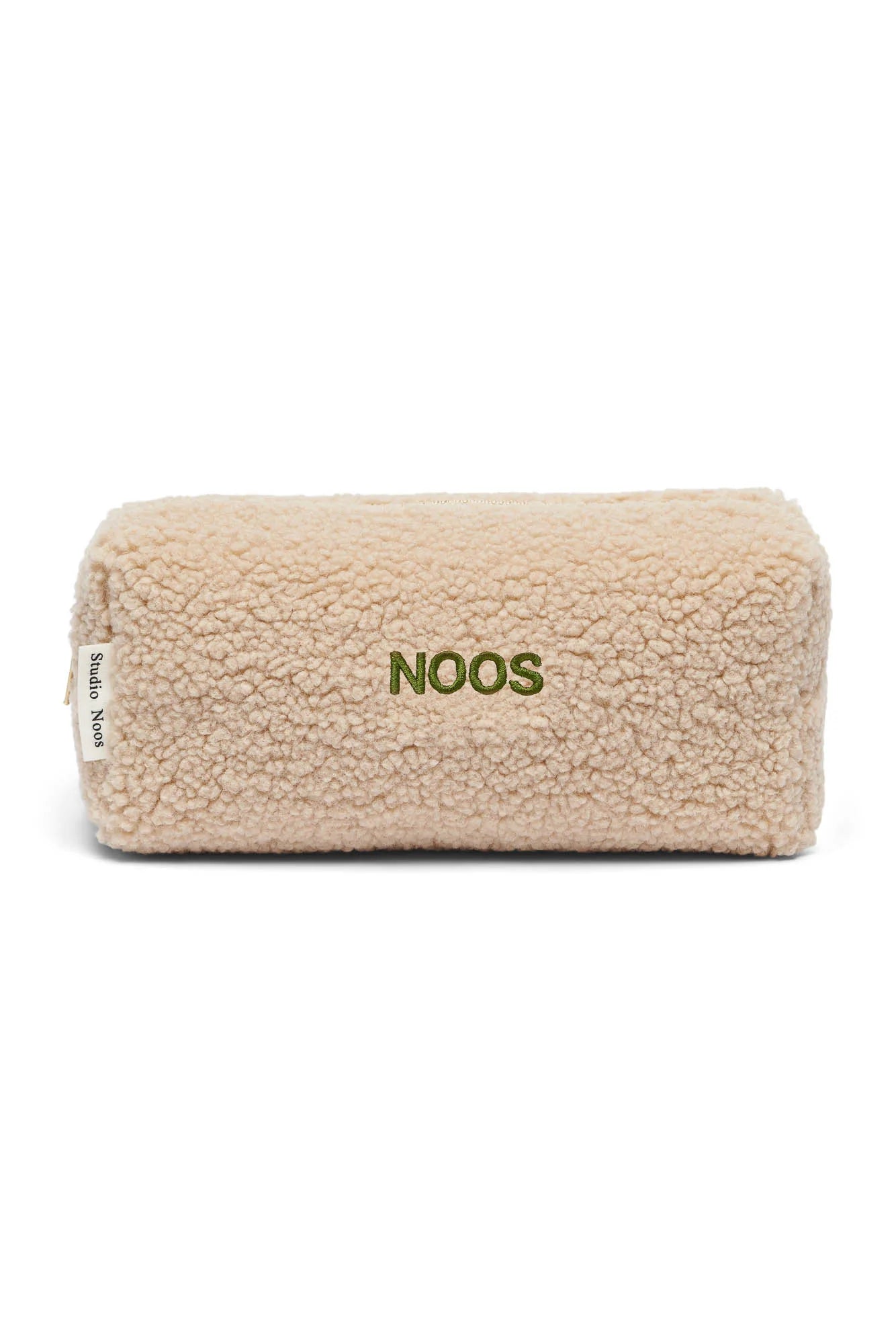 Ecru teddy pouch