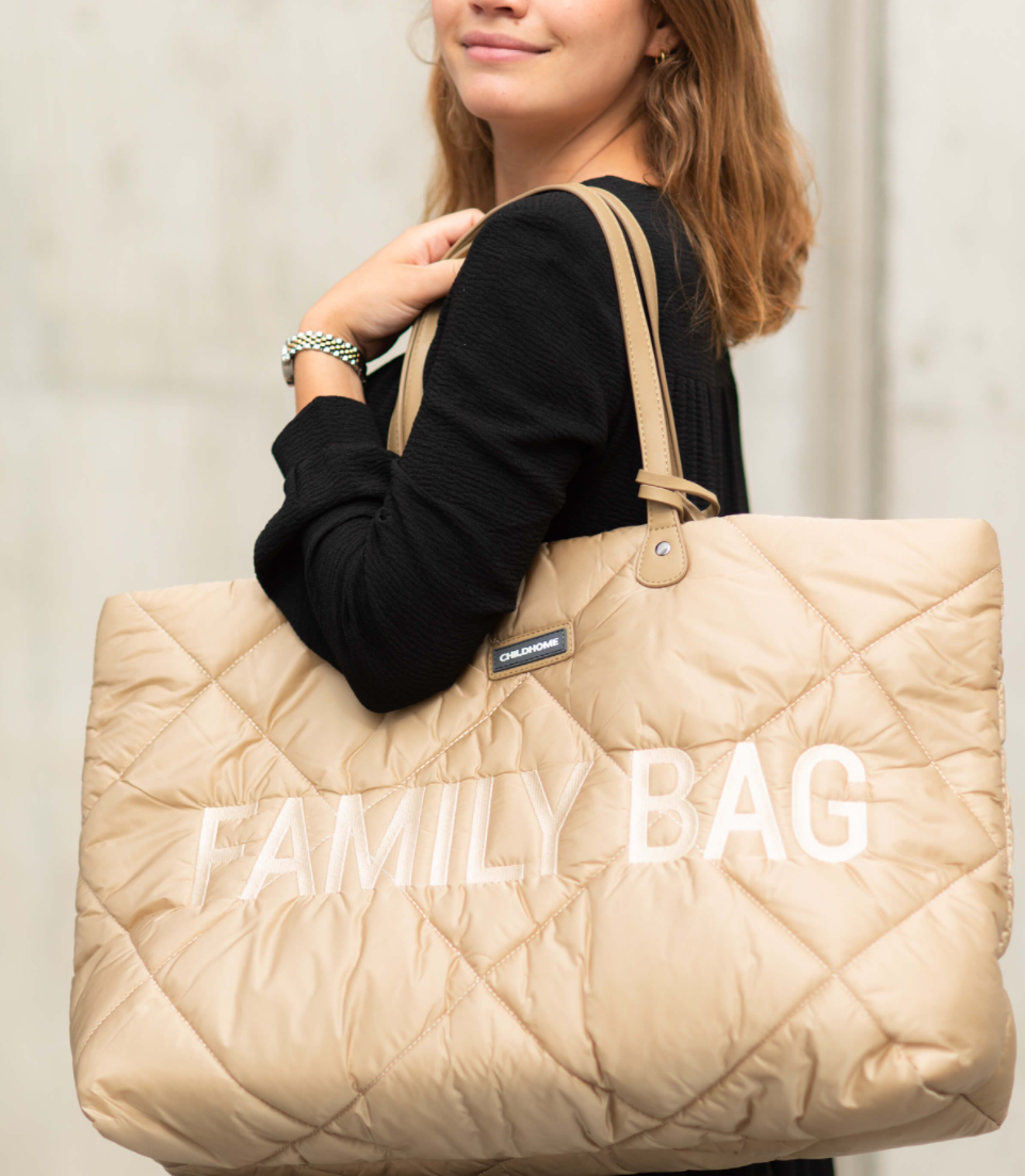 Family Bag Verzorgingstas Beige