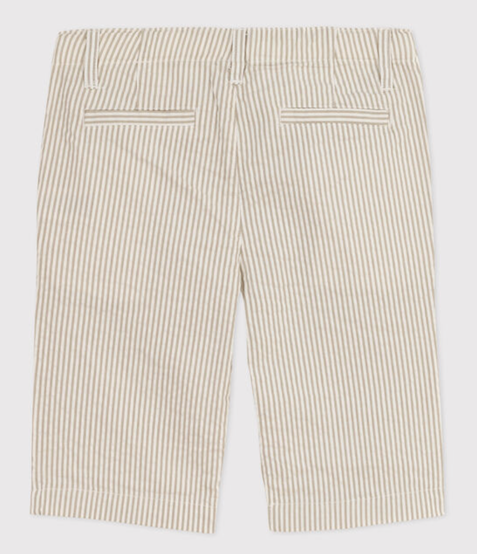 Jongensbermuda stripe - Petit Bateau