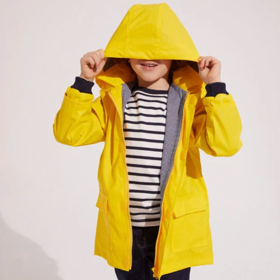 Iconische regenjas geel of roze - 2Y of 3Y - Petit Bateau
