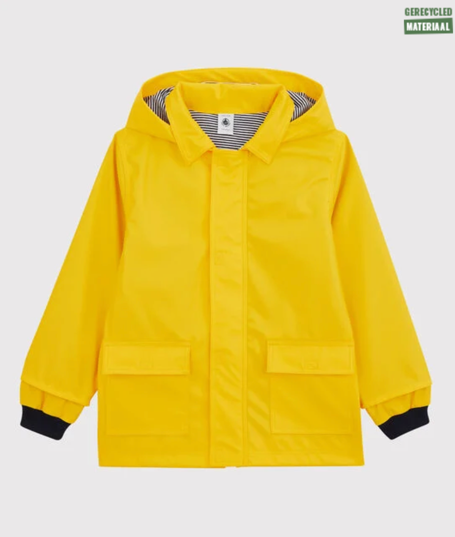 Iconische regenjas geel of roze - 2Y of 3Y - Petit Bateau