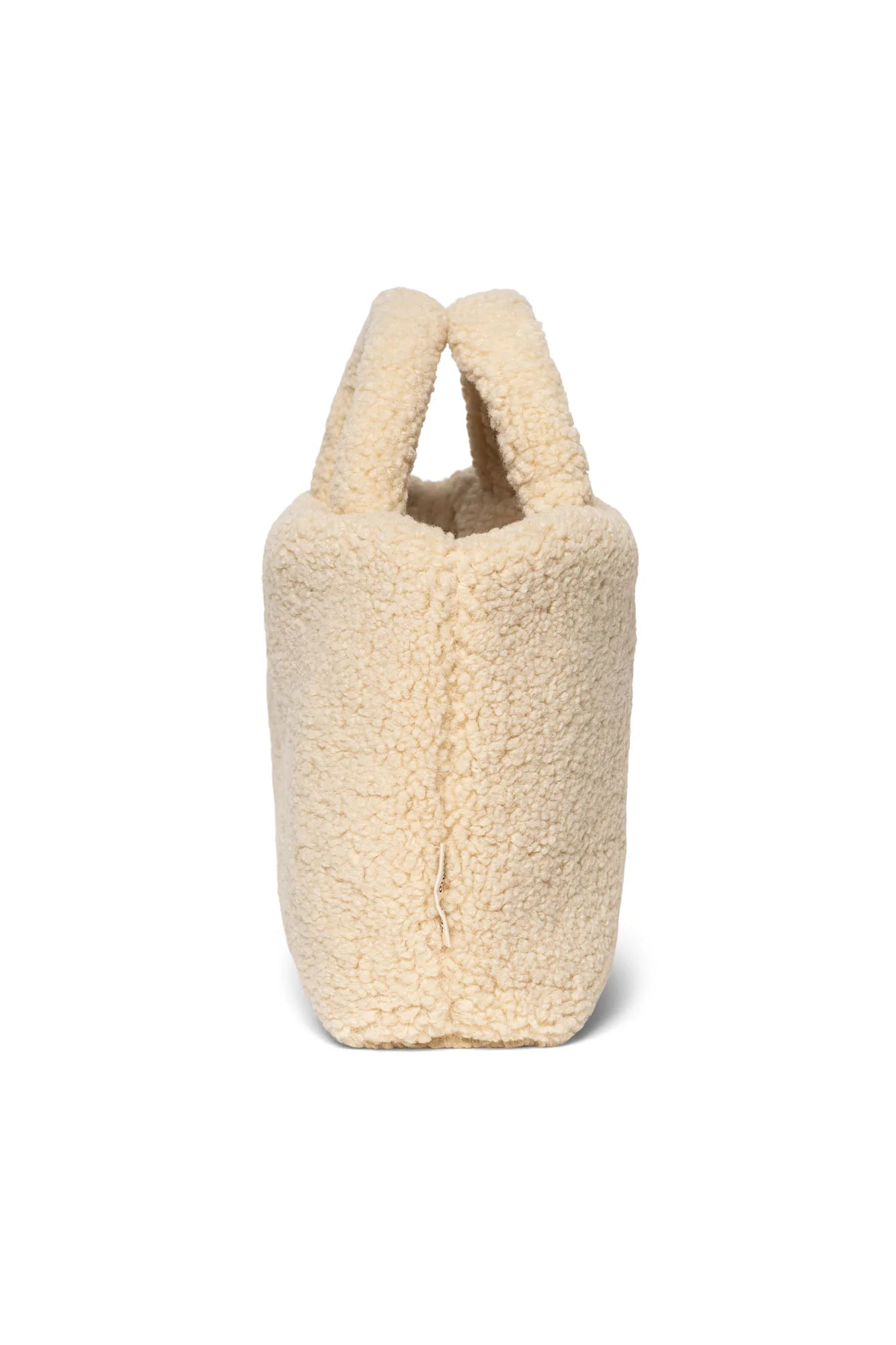 Ecru teddy handbag