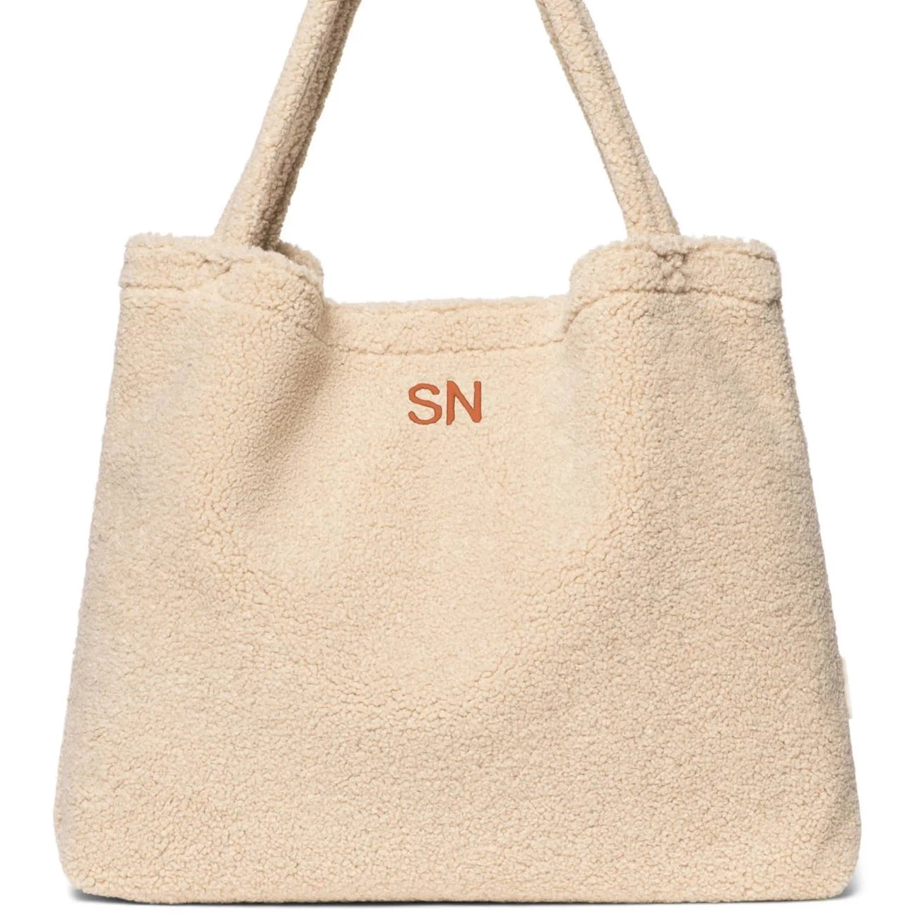Ecru teddy mom-bag - Studio Noos