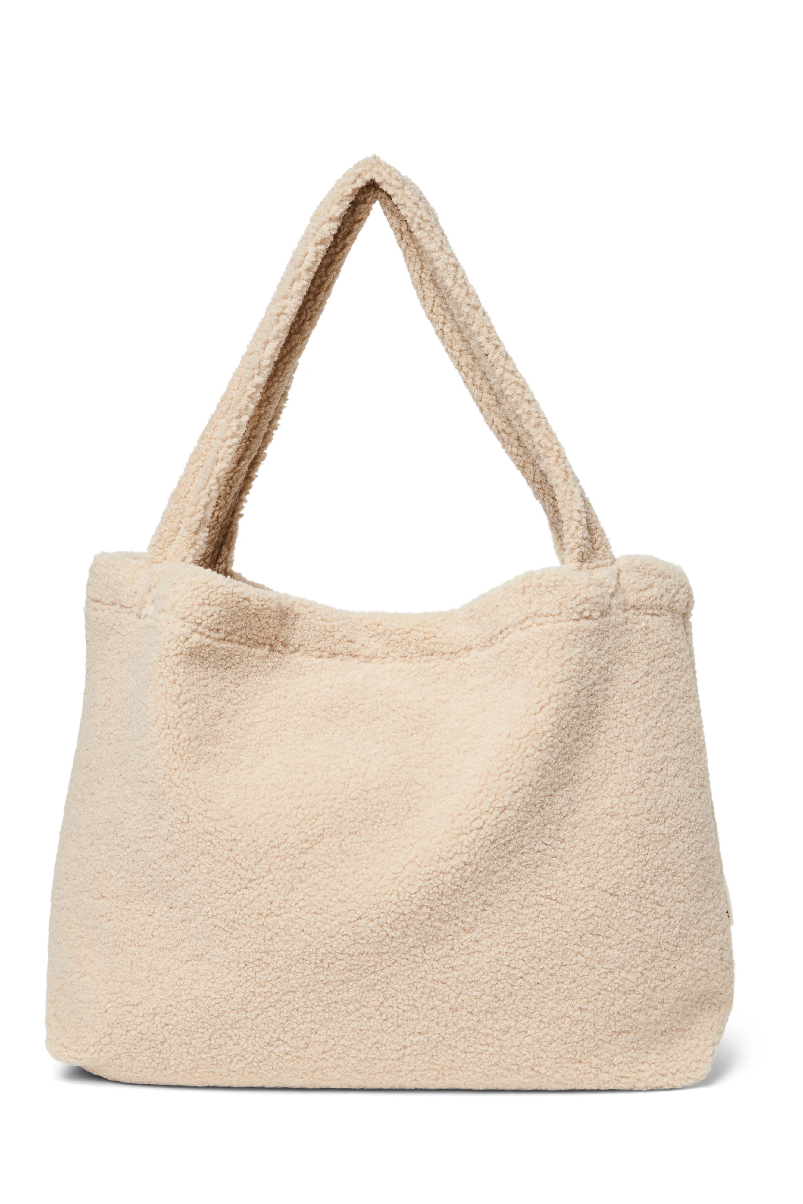 Ecru teddy mom-bag - Studio Noos