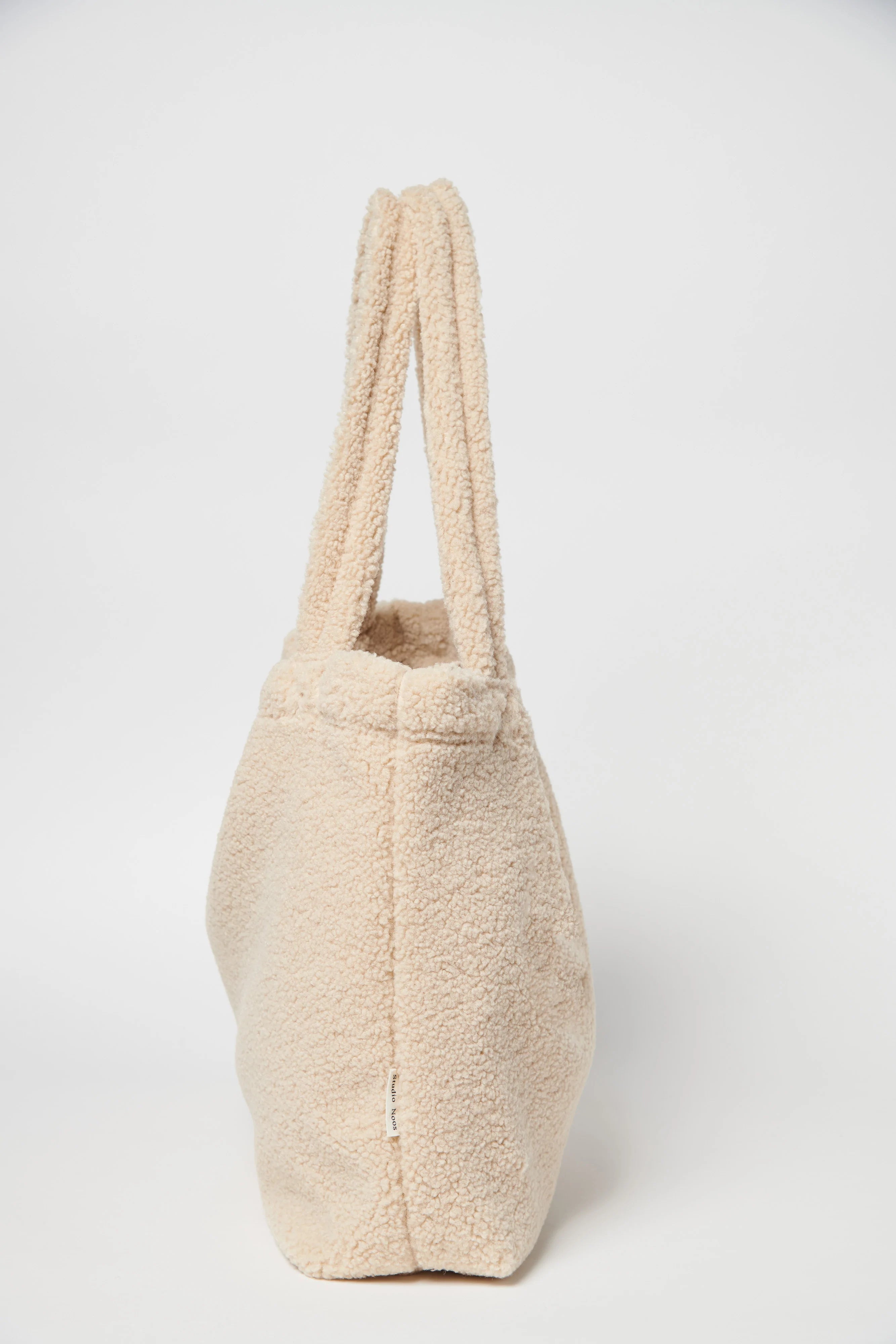 Ecru teddy mom-bag - Studio Noos